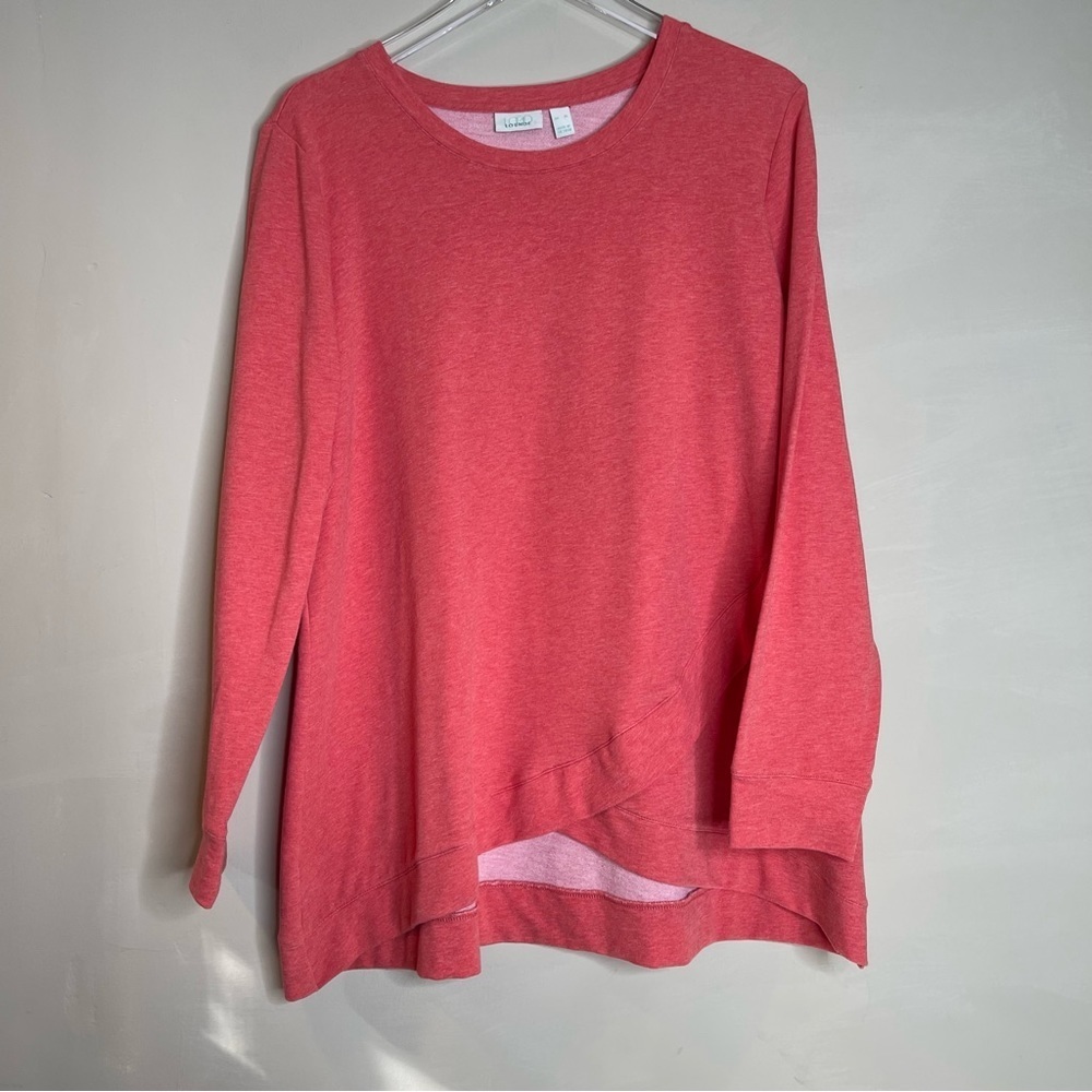 LOGO by Lori Goldstein Lounge Athleisure Long Sleeve top size XL